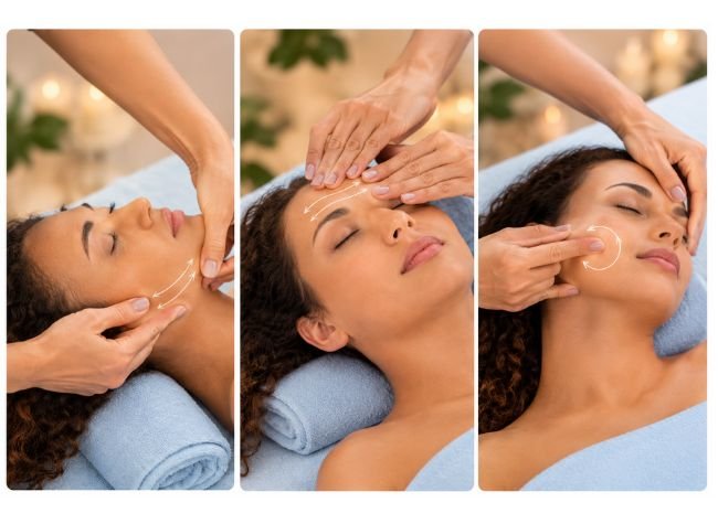 What is facial massage?
