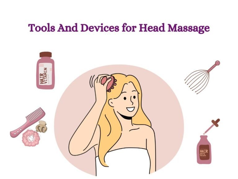Using Head Massager How to Do Head Massage
