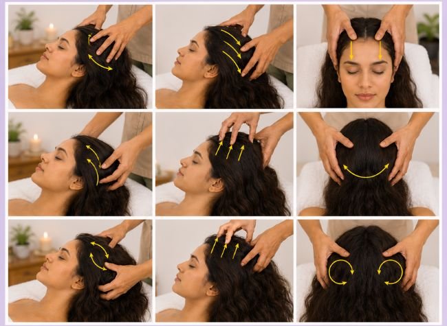 Types of Head Massage