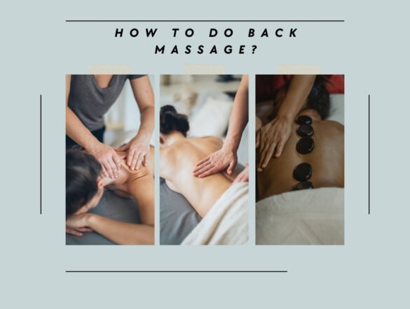 how to do back massage