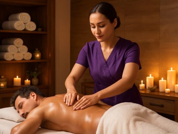 Female to Male Massage service at home