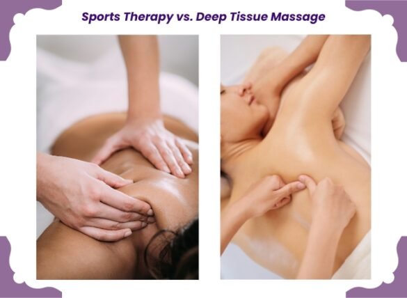 Sports Therapy vs. Deep Tissue Massage