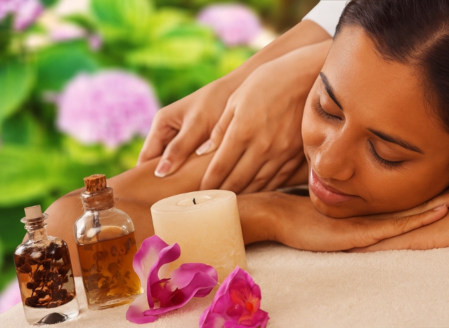 Body Scrub and Aromatherapy