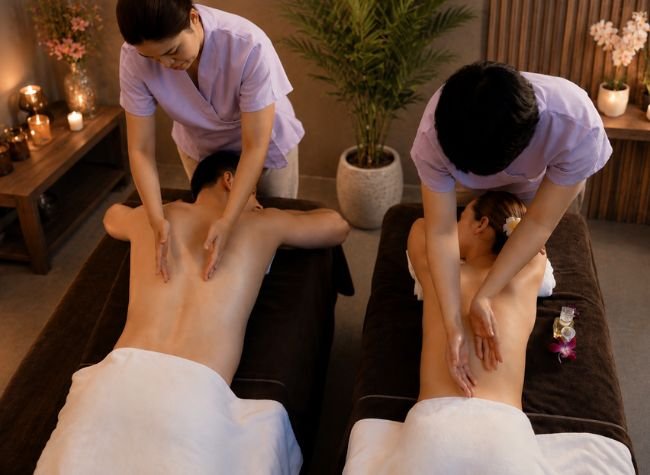 Couple Massage for Stress Relief