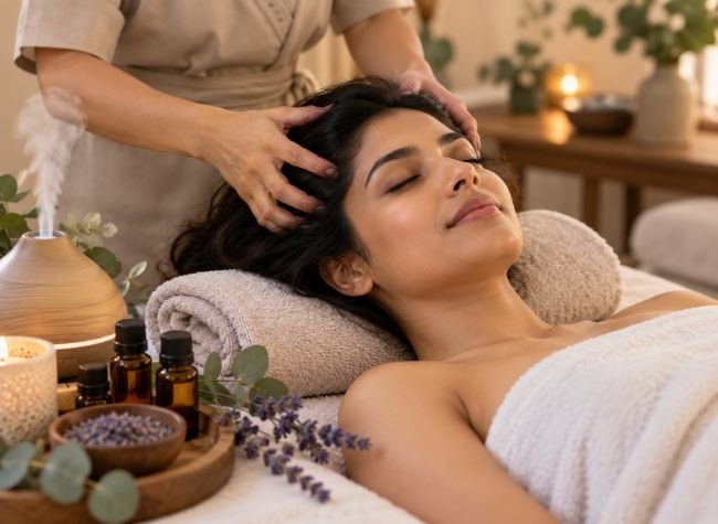 How Is Aromatherapy Head Massage Different