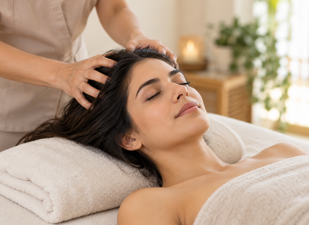 What Is a Dry Head Massage