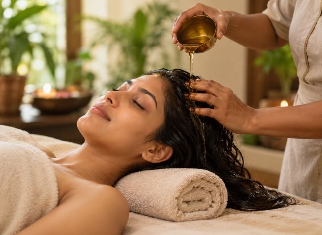 What Is an Oil Head Massage